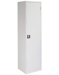 Zwaarlastenkast, hoogte 195cm, breedte 53cm, diepte 45cm, kleur Grijs RAL 7035