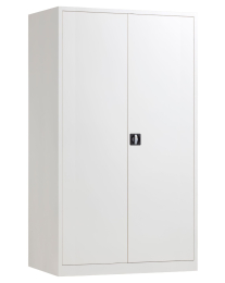 Draaideurkast CH195120, gelast, kleur wit, hoogte 195cm