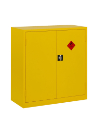 Milieu-/veiligheidskast DMCHDR106100
Hoogte 106cm, breedte 100cm, diepte 45cm
Kleur: geel