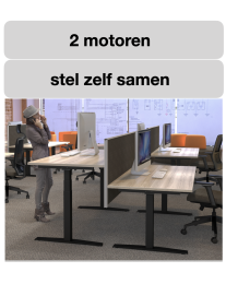 Zit sta bureau Adjust2PLUS Quick Assembly, 2 MOTOREN