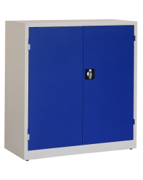 Zwaarlastenkast, hoogte 195cm, breedte 53cm, diepte 45cm, kleur Grijs RAL 7035