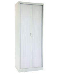 Voordelige Roldeurkast CHS19580, kleur lichtgrijs, hoogte 195cm