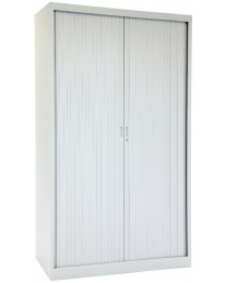 Voordelige Roldeurkast CHS195120, kleur lichtgrijs, hoogte 195cm