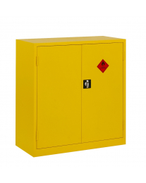Milieu-/veiligheidskast DMCHDR106100
Hoogte 106cm, breedte 100cm, diepte 45cm
Kleur: geel