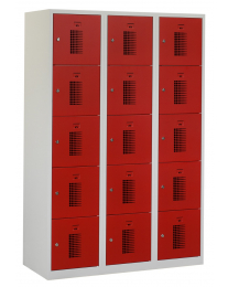 Premium Locker, 120cm breed, rood