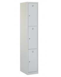 Premium locker, PH18013, gladde deur, grijs