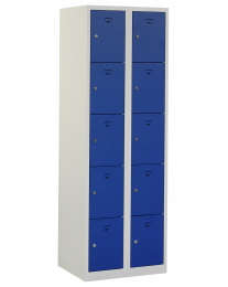 Premium Locker, 2 koloms, blauw