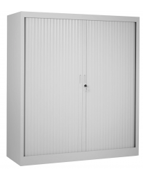 Roldeurkast CHS135120, kleur grijs, 3 legborden