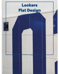 Flat Design Locker