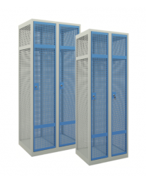 Garderobekast, 2 kolommen, 2 deuren, H180xB80