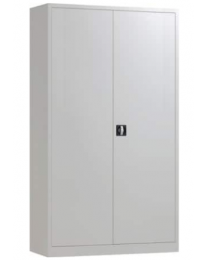 Demontabele draaideurkast BDM195120, 195cm hoog, breed 120cm, kleur lichtgrijs