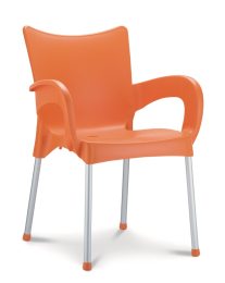 Kantinestoel Romeo, oranje