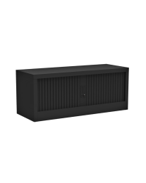 Roldeurkast CHS45120, H45xB120xD45cm, hoogte 45cm, kleur zwart