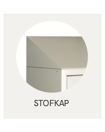 Stofkap voor op lockers en garderobekasten