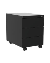 Ladeblok YGK803, 3 lades, kleur zwart